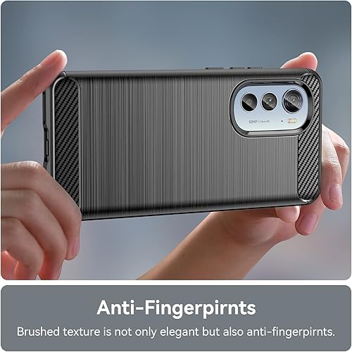 Miniatura 13 de Osophter Funda para Motorola Edge 2022 con 2 protectores de pantalla para Moto Edge 2022 (azul marino)