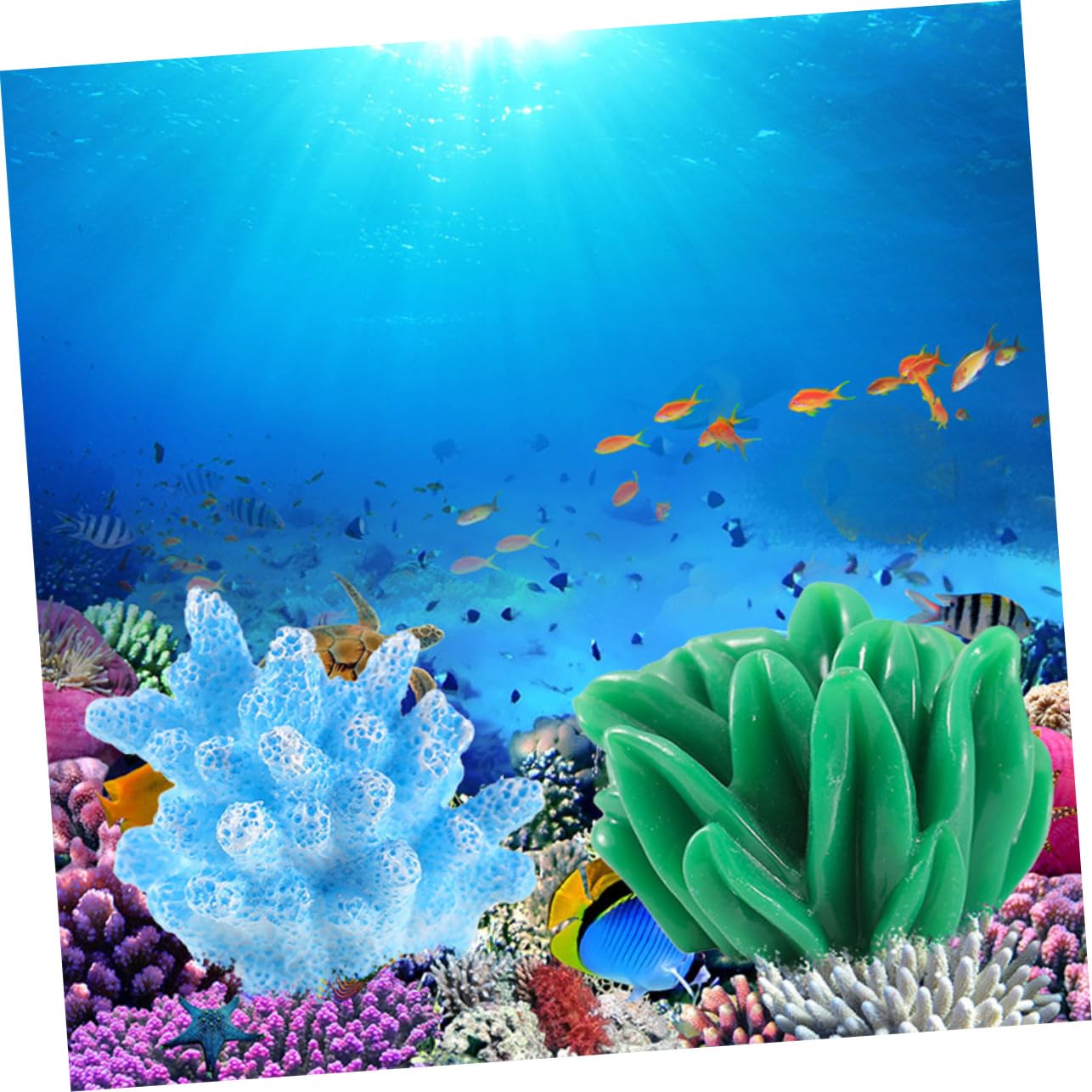 Toyvian 4 Set Di Decorazioni Per Acquari Con Corallo Simulato Decorazioni Per Acquari Nascondiglio Decorativo Per Per Per