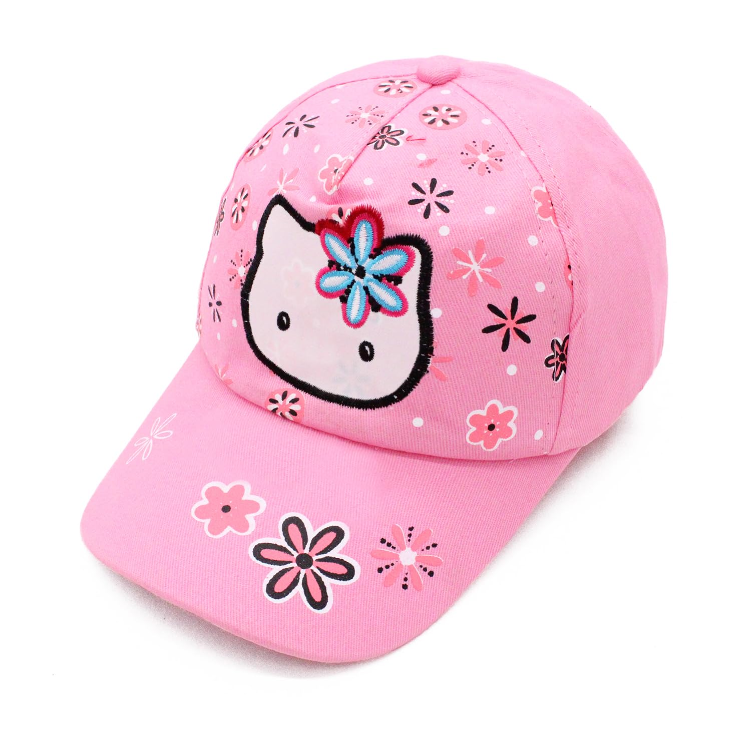 VRITRAZ Kids Unisex Baseball Cap for Boys & Girls | Multiple Design, Adjustable Strap | Casual Cap (Age 4–12)