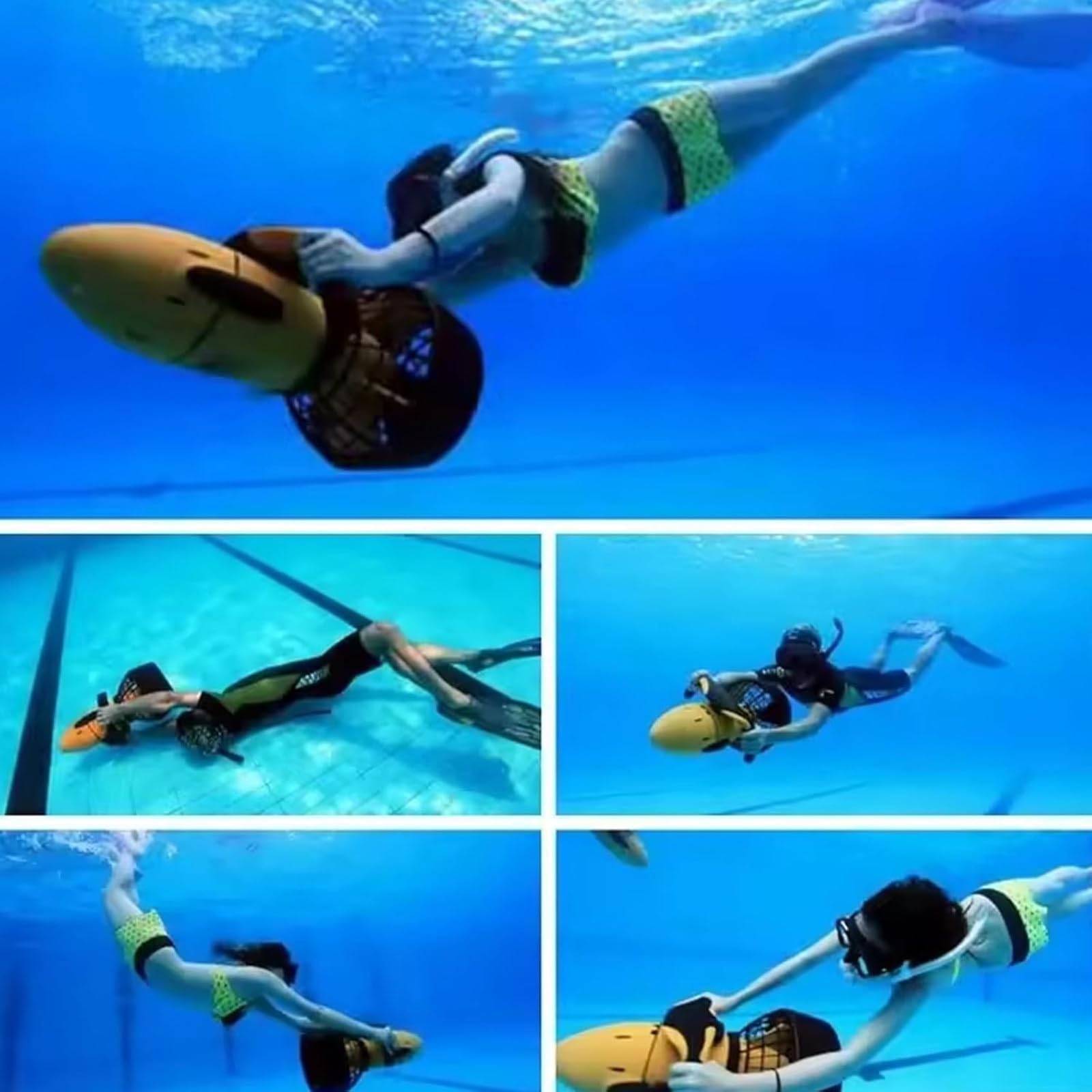Elica elettrica a doppia velocità del motorino subacqueo per attrezzatura sportiva impermeabile del mare e dello stagno