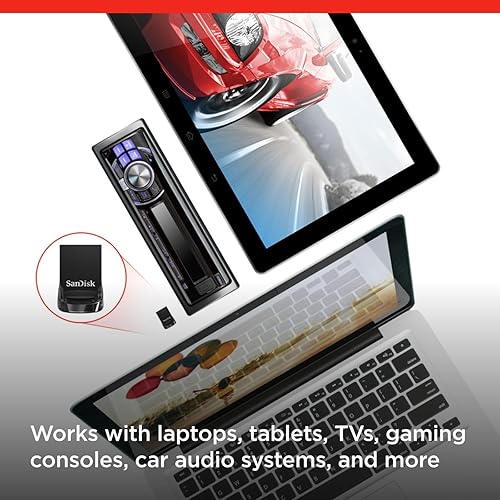 Miniatura 5 de SanDisk Unidad flash USB 3.2 Gen 1 Ultra Fit de 512 GB, hasta 400 MBs, diseño de conexión y permanencia, SDCZ430-512G-GAM46, color negro