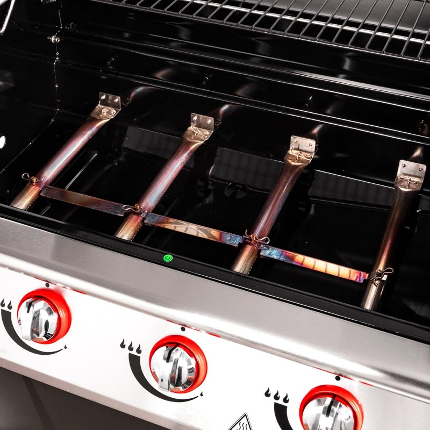 Happy Garden SOMAGIC - Barbecue au gaz Manhattan 450GPI - 4 brûleurs + réchaud 14kW