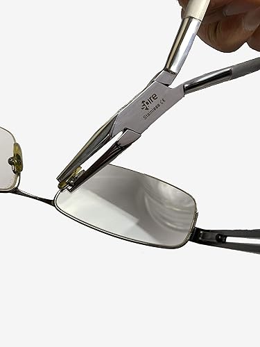 Miniatura 6 de Spire Alicates de ajuste de brazo para la nariz, montura de anteojos, removedor de almohadillas de nariz, herramienta óptica multiusos para