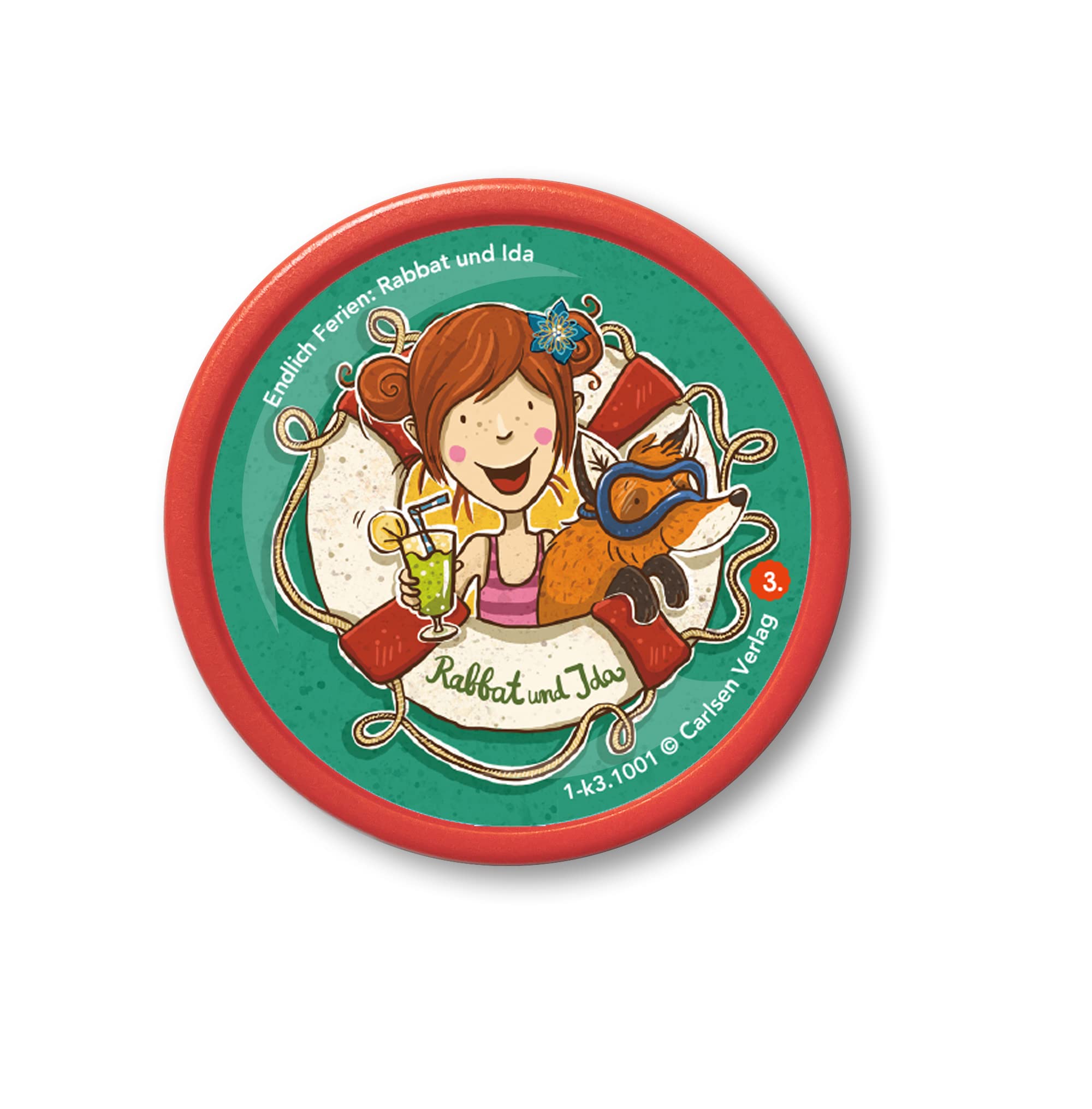 Kekz Audiochip for Biscuit Headphones, The School of the Magic Animals - Kekz 3: Finally Holidays: Rabbat and Ida, Audio Play for Children from 6 Years, Playing Time Approx. 74 Minutes