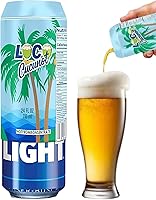 Vista 1 de BeerSkin Skywin - Funda de silicona para latas, cubierta para latas de bebidas, 24 oz (24.0 fl oz) disfrazándola como una lata de refresco (azul)