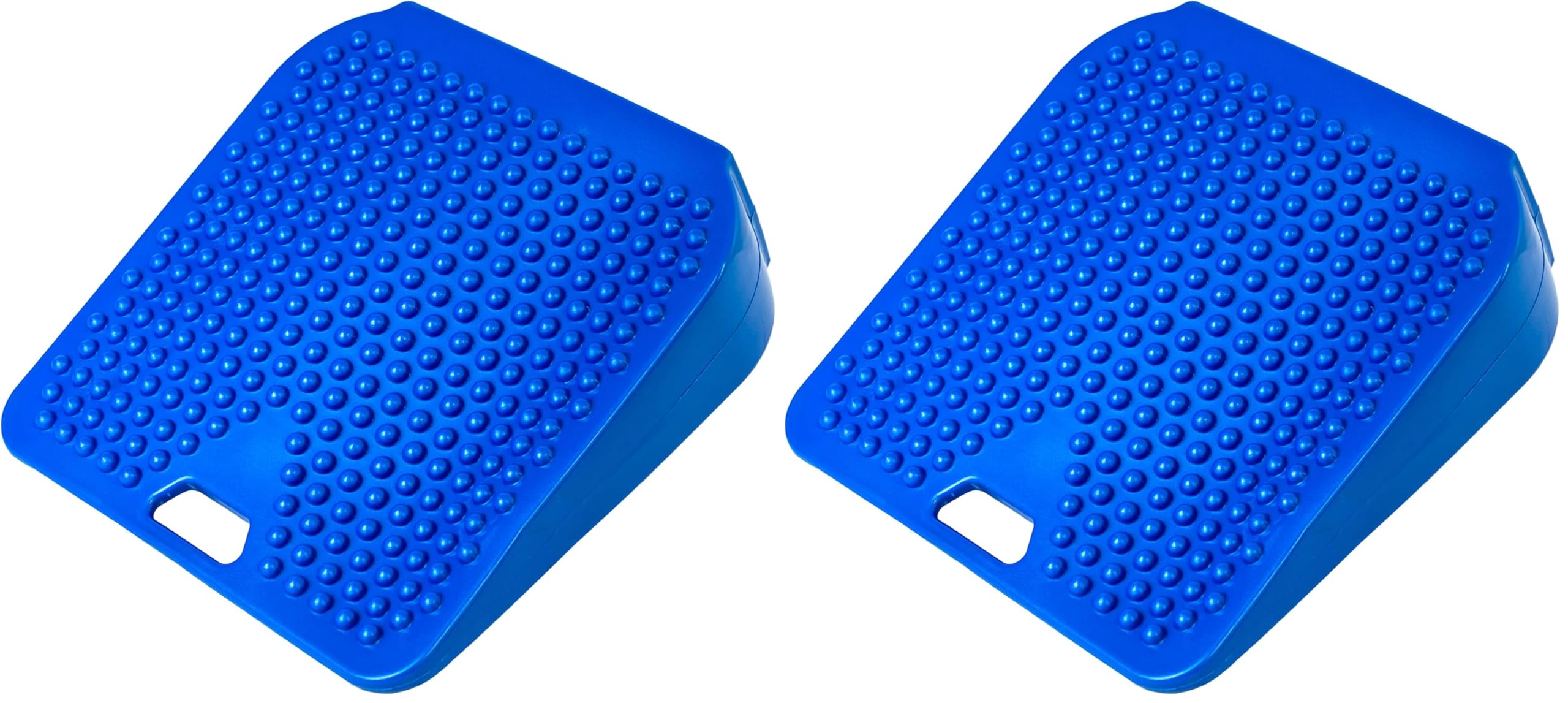 CanDo Sitting Wedge Active Seat Wobble Cushion for Posture, Back Pain, Stress Relief, Restlessness, and Anxiety - Child Size, 10" x 10" (Pack of 2)