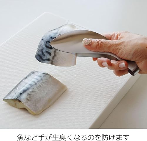 Miniatura 6 de UchiCook Oaks LS1505 Yubisaki, pinzas fabricadas en Japón, plata