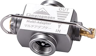 camping moon CAMPINGMOON Outdoor Gas Refill Adapter EN417 Lindal Valve(Vent Valve Equipped Type) Z15
