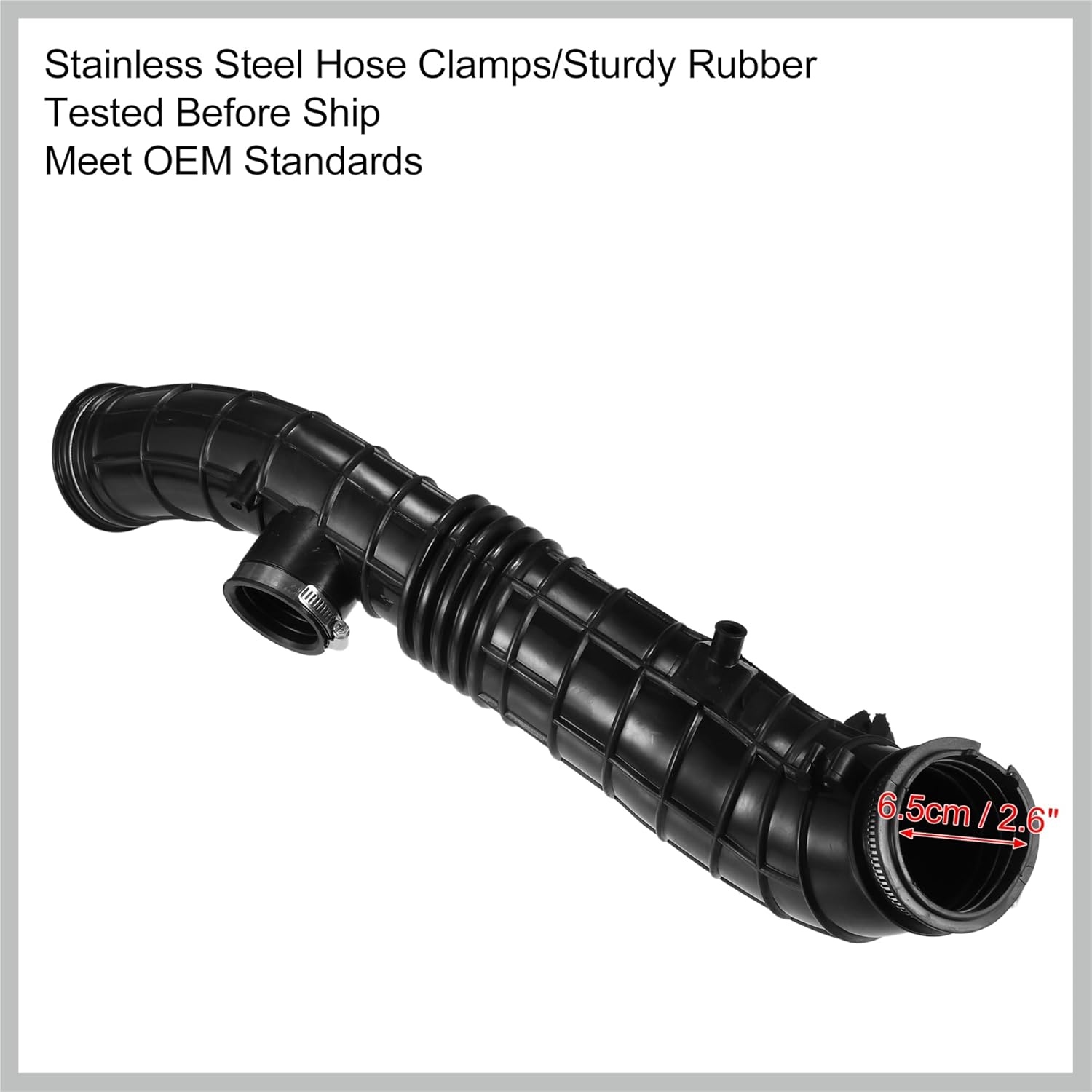1 Pcs Air Intake Tube Hose Replacement No.17228PAAA00 for Honda Accord L4 2.3L 1998-2002 Replacement Car Parts