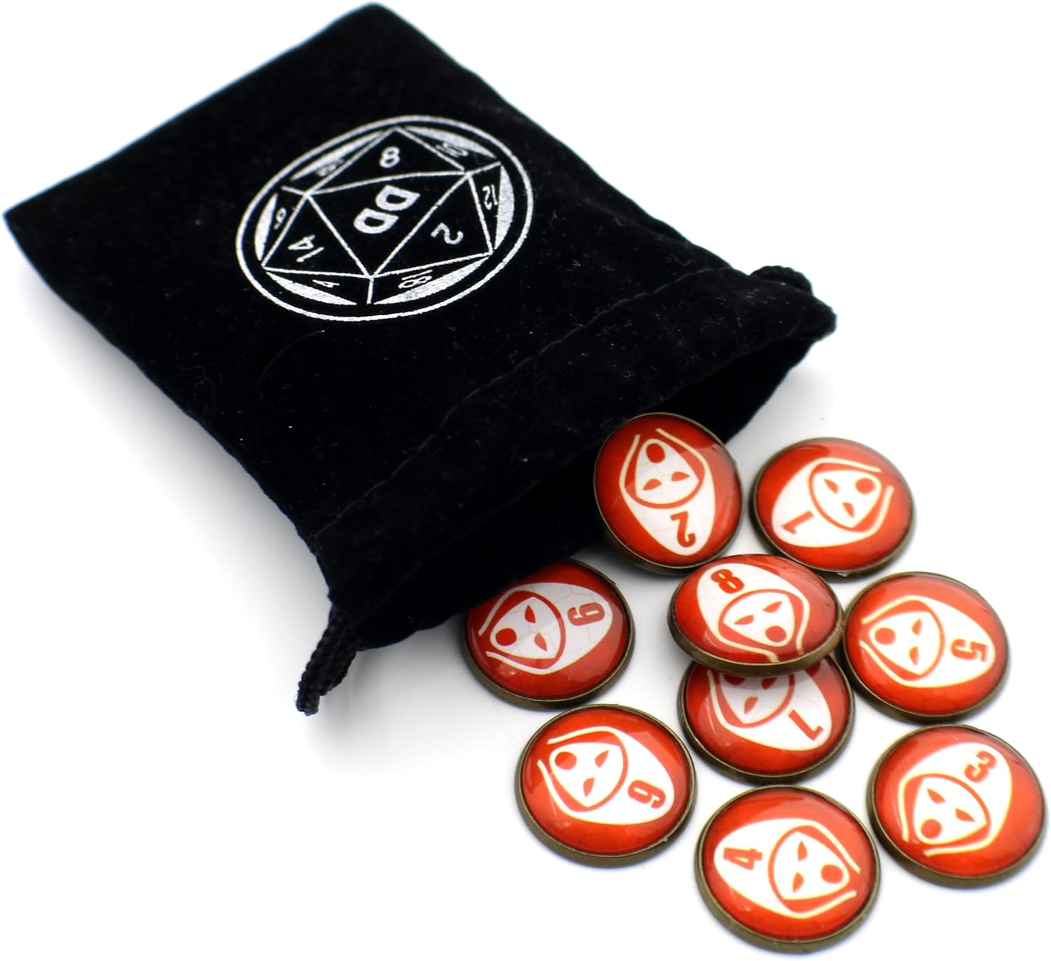 D&D Numbered Monster Token Markers for Dungeons and Dragons (Elf)