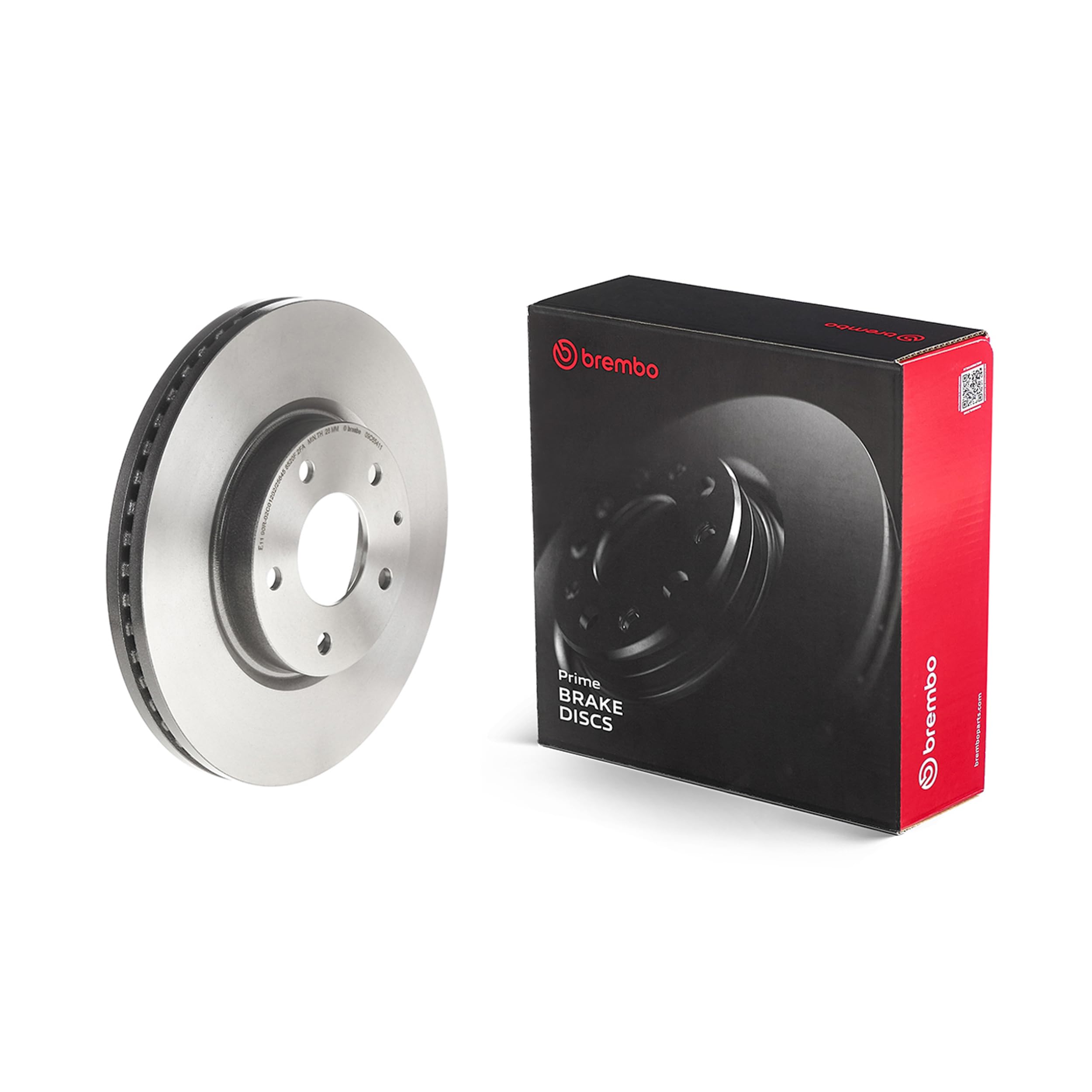 2 Disco de freno BREMBO 09.C654.11 COATED DISC LINE adecuado para MAZDA