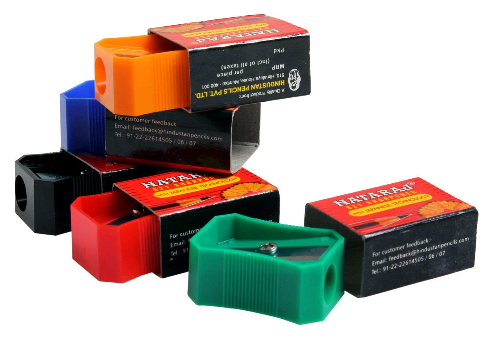 Nataraj Wooden Picture Pencils (Pack Of 50 Pencils 5 Sharpener Free)