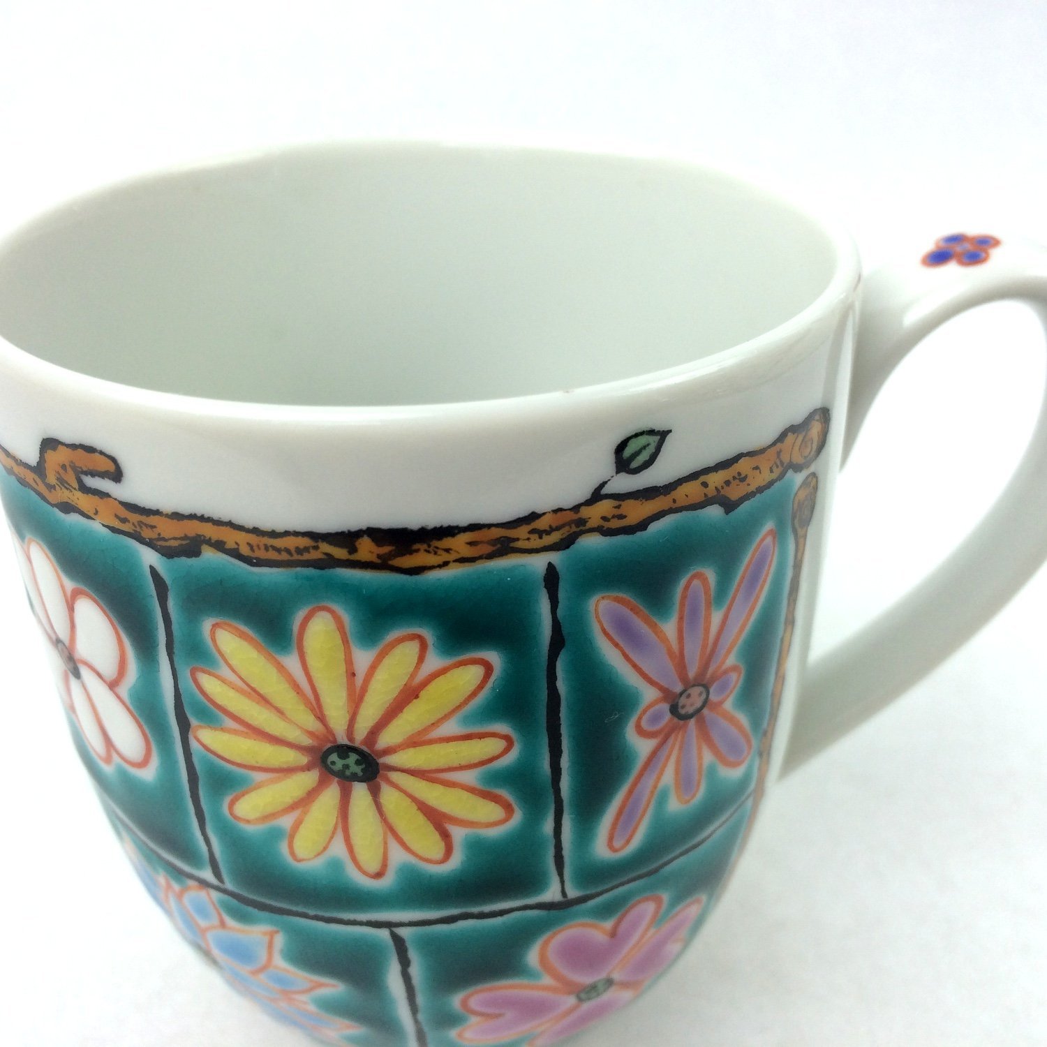 Amazon.com: マルサン宮本 Marusan Miyamoto AP3-0815 Kutani Ware Mug