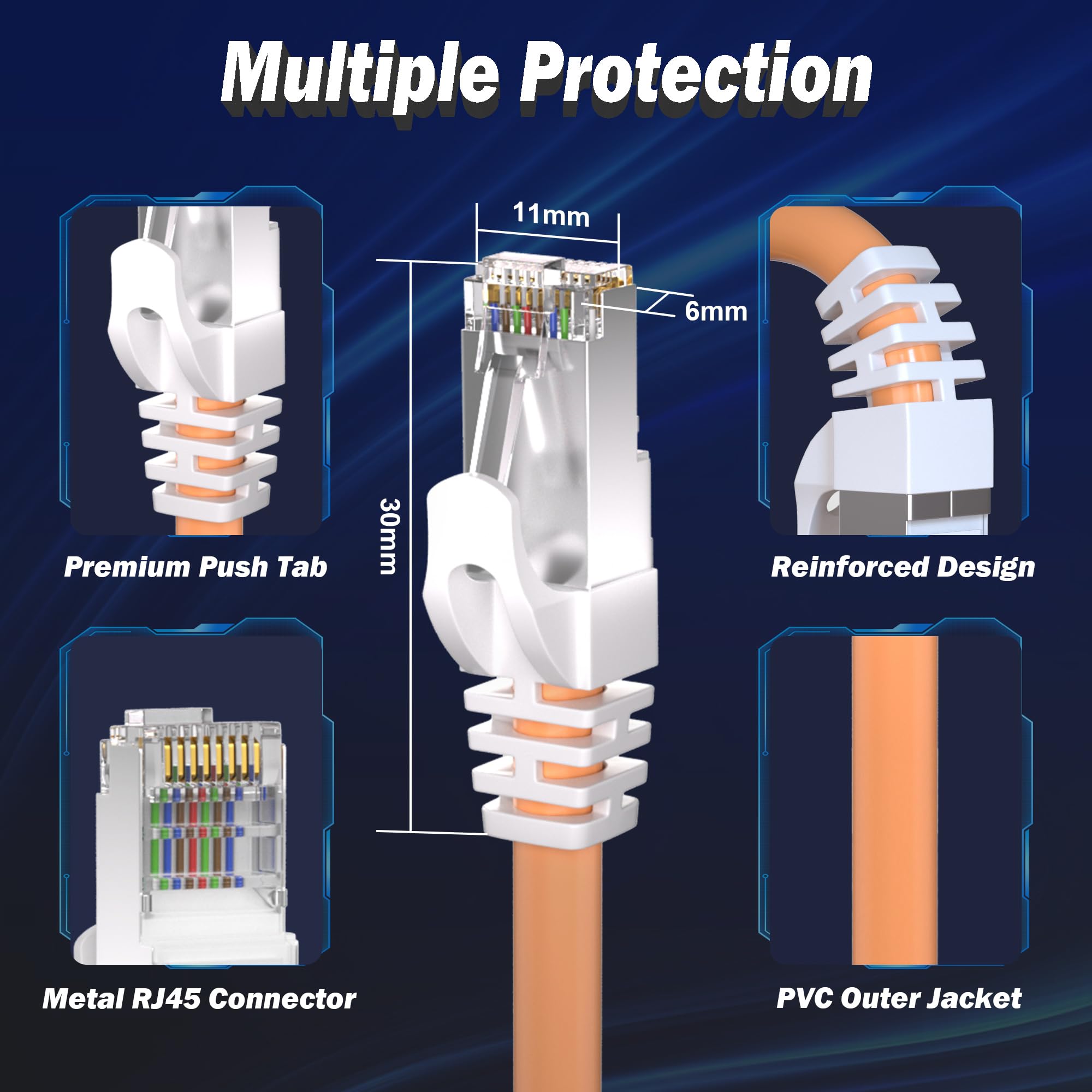 Soibke lan kabel cat 7 40 m