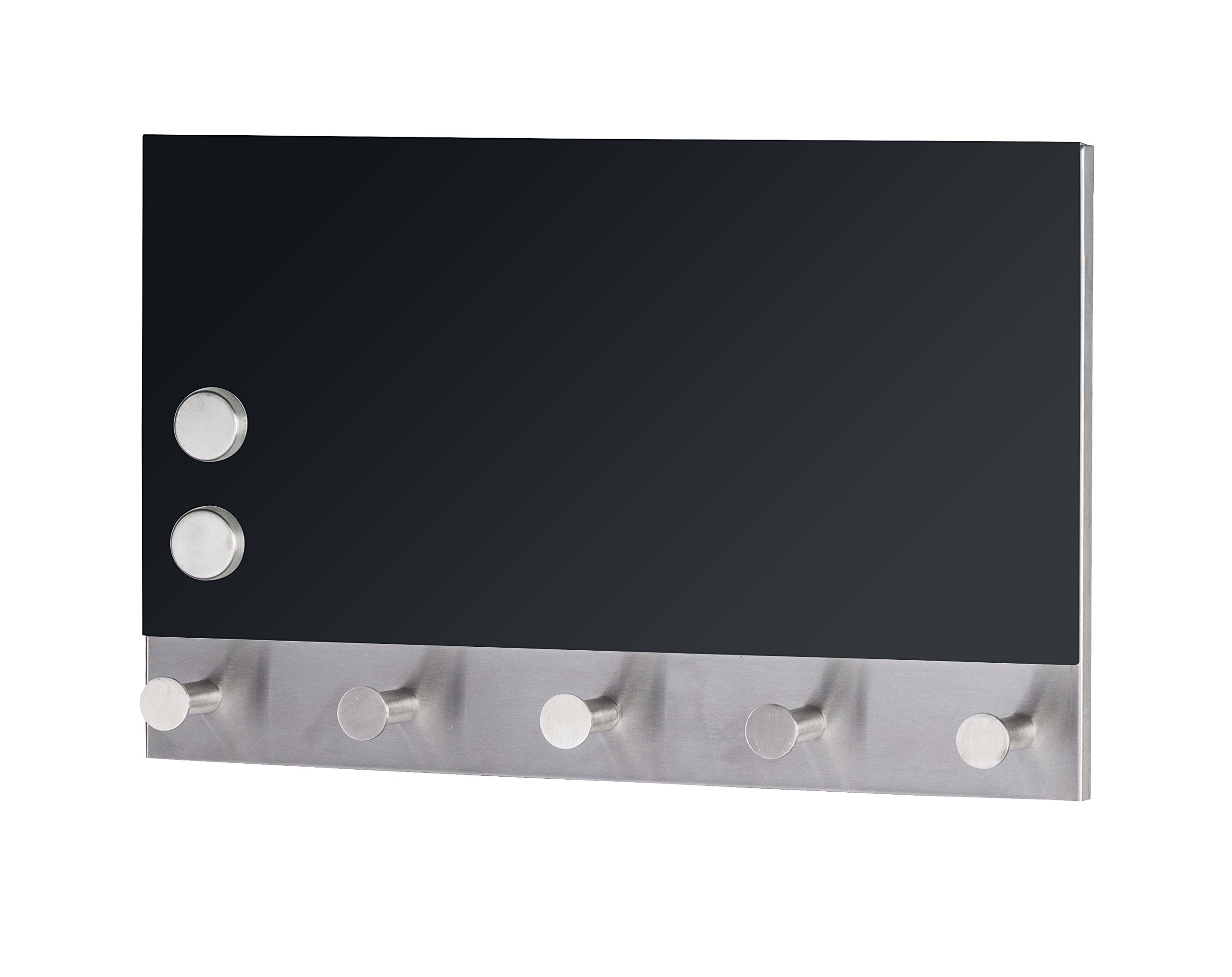 Wenko Set 5 Ganci Appendini A Specchio Con Magnete – Guardaroba Multifunzionale Con Bacheca, 32x23 Cm - 4