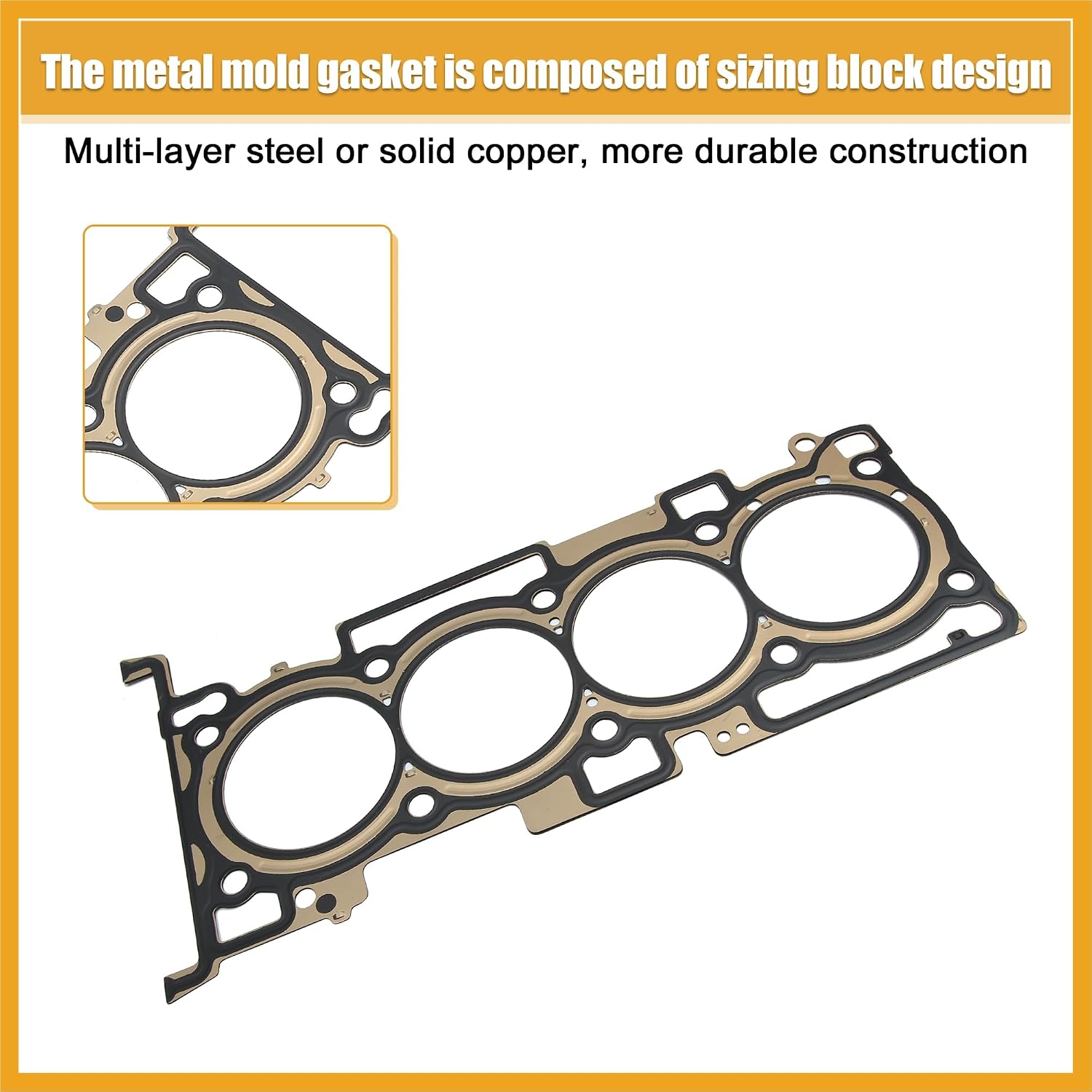 Engine Cylinder Head Gasket for Kia Optima 2016-2020 for Kia Sorento 2016-2020 Gasket Cylinder Head for 2.4L - Gas Replace 22311-2GGB0 Replacement