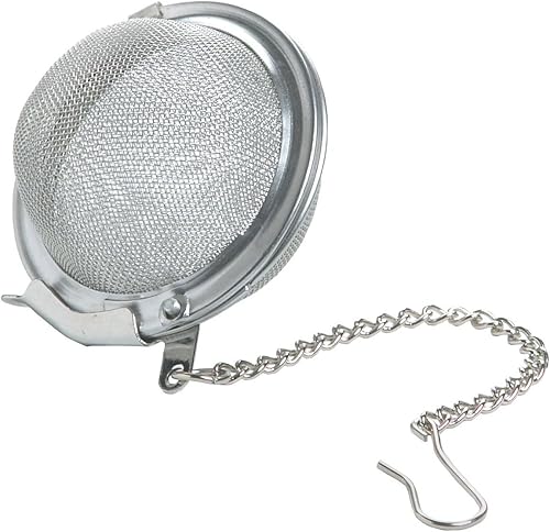 Vista 6 de Fox Run - 5143 Fox Run - Infusor de especias/bola de té, 3 x 3 x 3 pulgadas, metálico