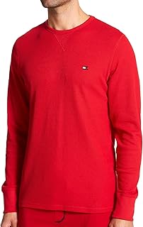 Tommy Hilfiger Men's Thermal Long Sleeve Crew Neck Shirt