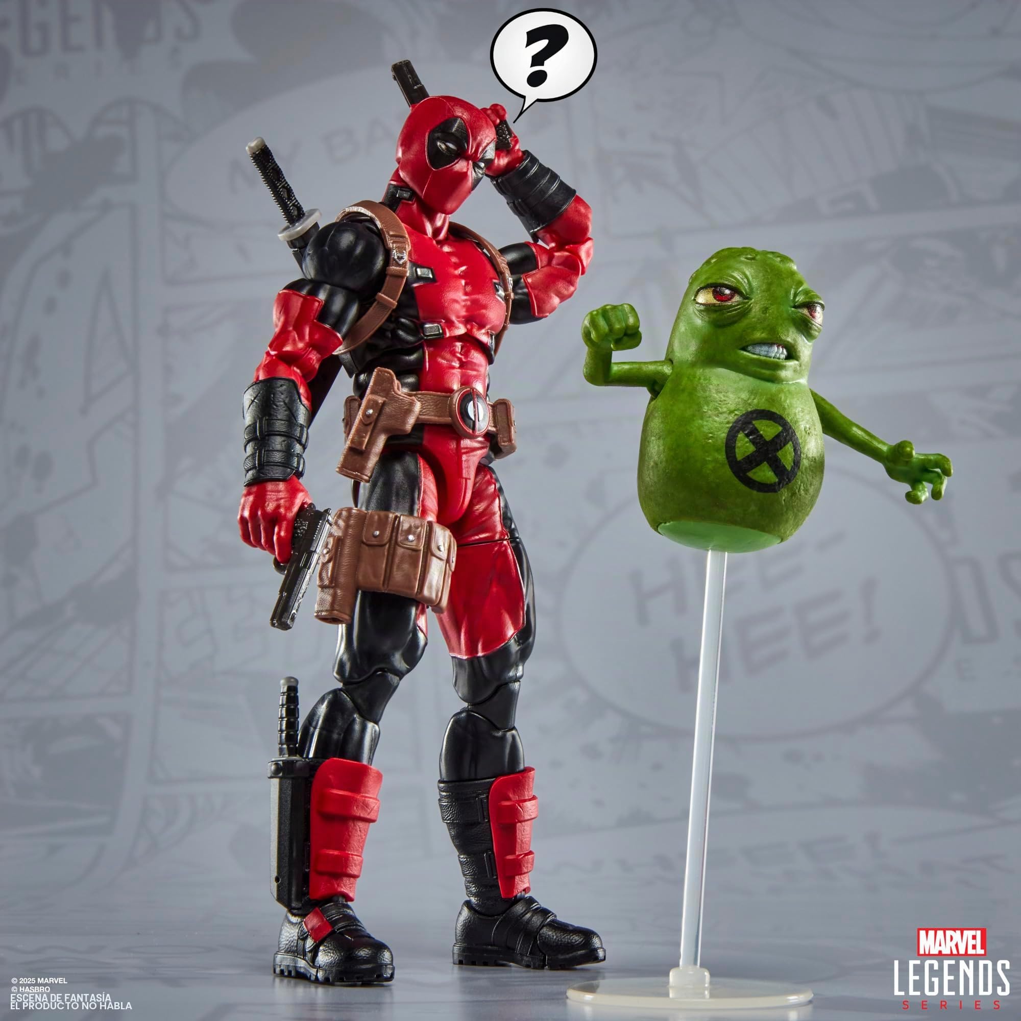 Marvel Legends Maximum Series, Figura de acción de Deadpool con Doop