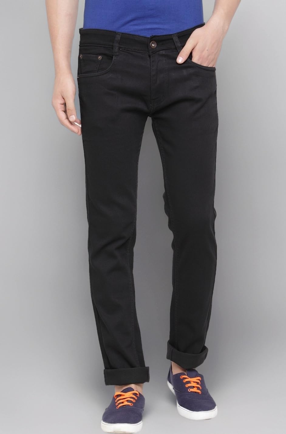 Ben Martin Men's Regular Fit Mid Rise Jeans