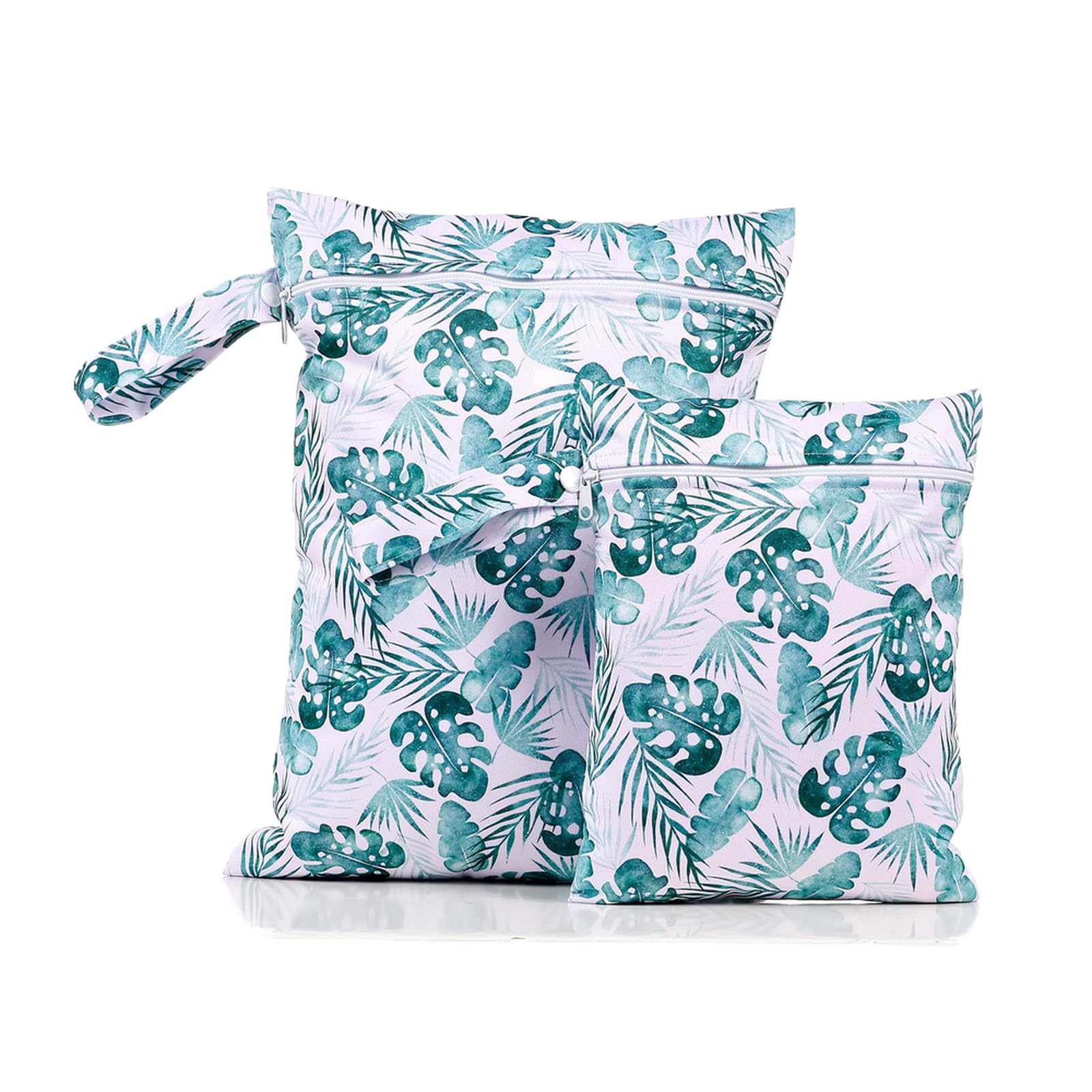 CoolaPeach Baby Cloth Diaper Wet Bag 2-Pack for Swimsuit & Travel