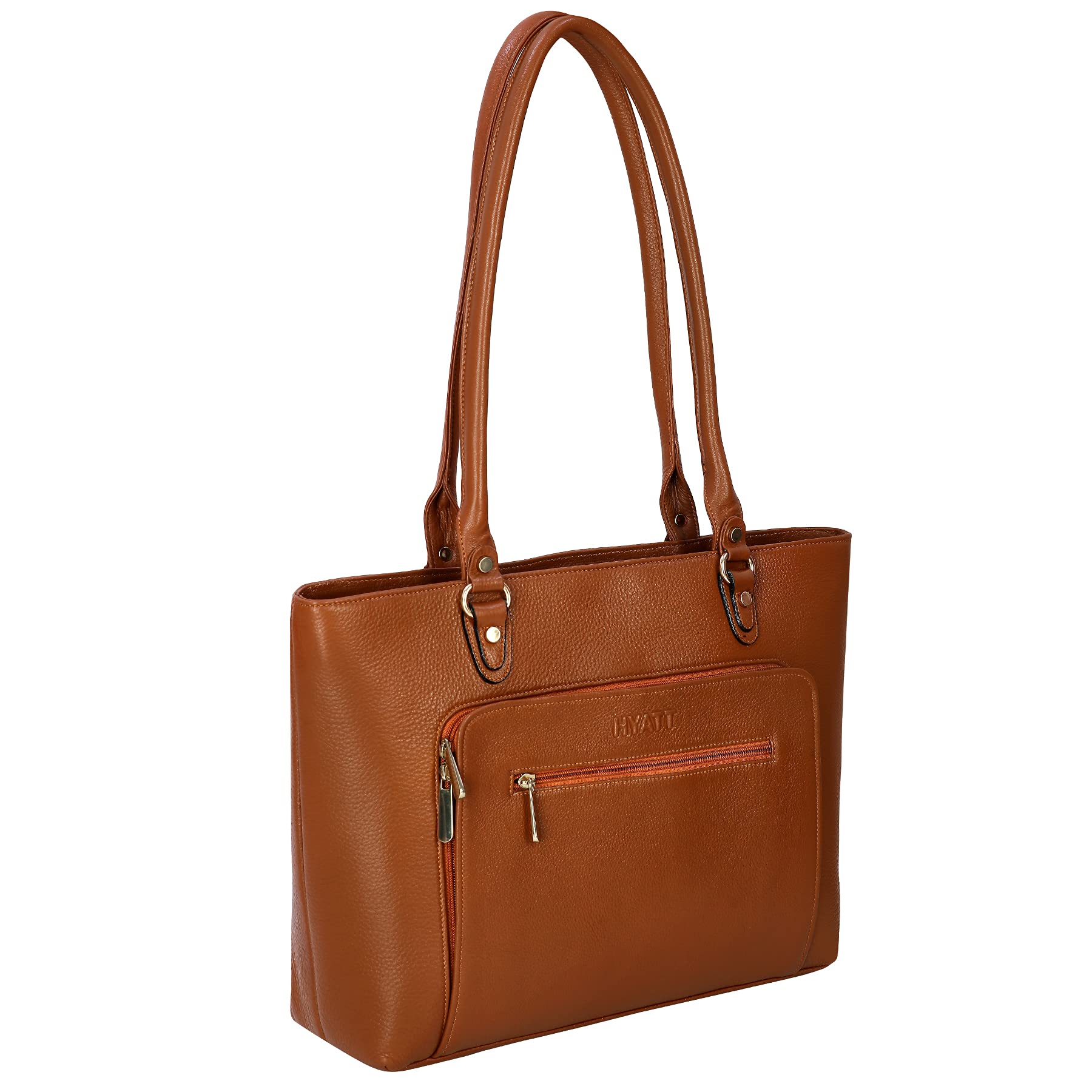 RICHSIGN LEATHER ACCESSORIES Full Grain Natural Leather Top Handle Satchel Shoulder & Handbags Of 14 Inch Laptop MacBook For Ladies Women Office Girls Collage Use Stylish Latest Branded (TAN) (B09G3GJR2T) Amazon Price History, Amazon Price Tracker