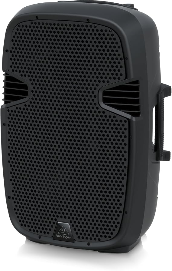 Behringer PK115A Active 800 Watt 15 PA Speaker System with Built-in Media Player, Bluetooth* Receiver and Integrated Mixer