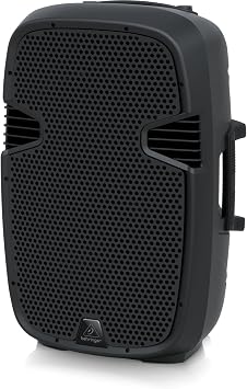 Behringer PK115A Active 800 Watt 15 PA Speaker System with Built-in Media Player, Bluetooth* Receiver and Integrated Mixer