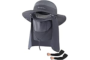 Fishing Hat with Hat Neck Flap