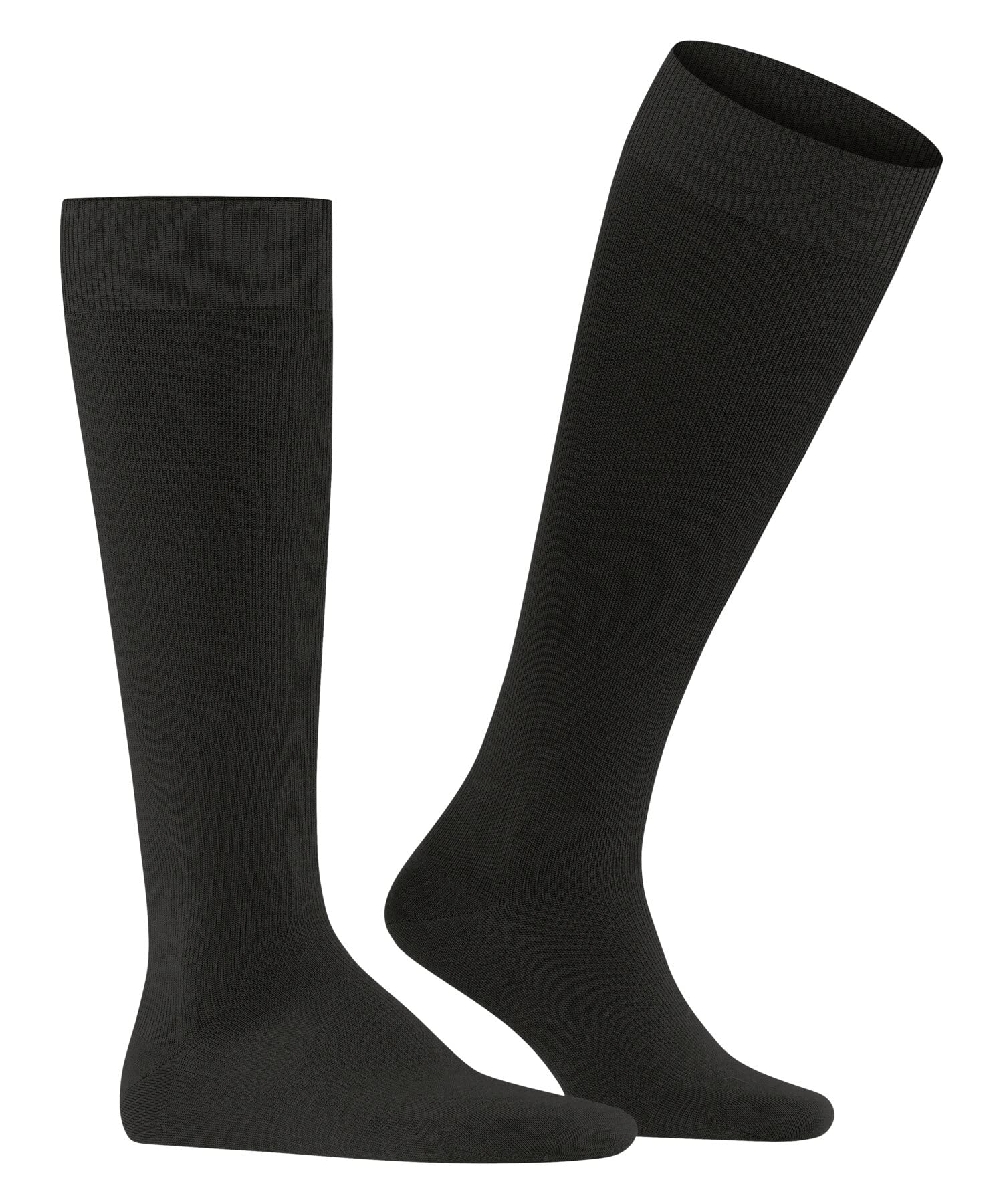 FALKE Mężczyźni Podkolanówki Energizing Wool M Kh Wełna Merynosa kompresyjne 1 Para, Brązowy Brown 5930, 43-44