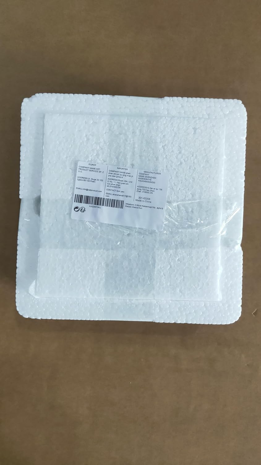 Wisebom 3 Pcs Ceramic Cat Bowls with Non-Slip Silicone Bottom, Wide Shallow Cat Food Dishes Cat Wet Food Bowls Anti Whisker Fatigue Cat Dishes Cat Feeding Bowls for Kittens Rabbit Hamster 9 71UiqYVuEYL. AC SL1500