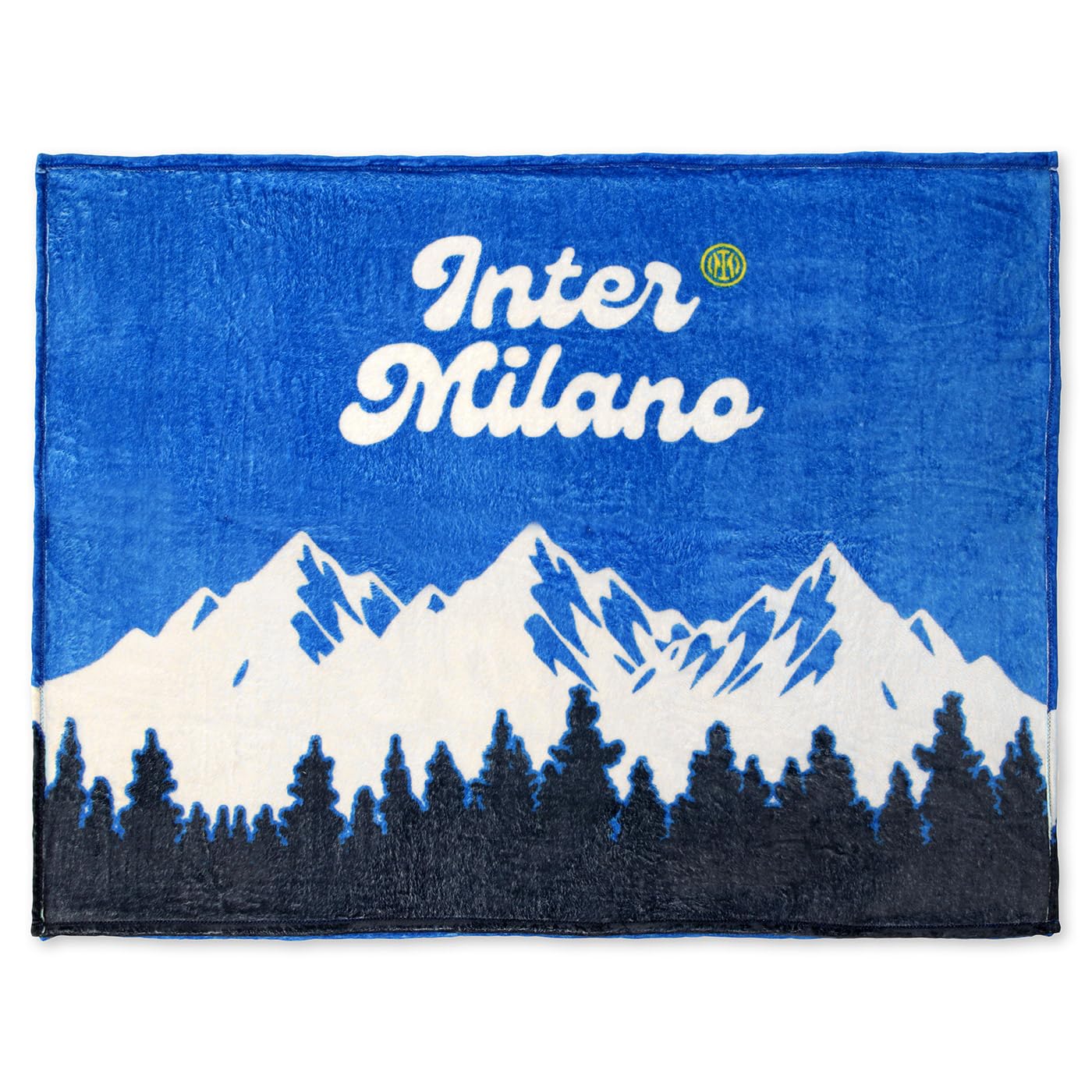 Inter Plaid Caldo Soffice Motivo Natalizio 120x150