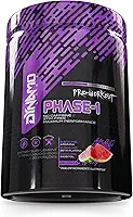 Phase-1 450g Pré Treino de Alta Performance Sem Cafeína Dynamo Labz (Grande, Melancia)