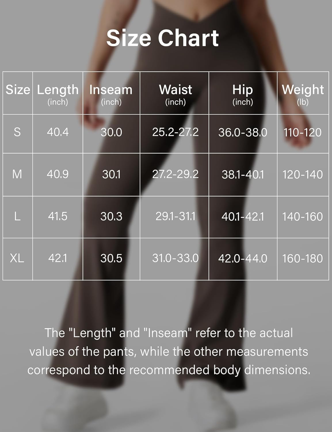 YEOREO Women's Kalie Flare Scrunch V Cross Waist Yoga Leggings - Image 6