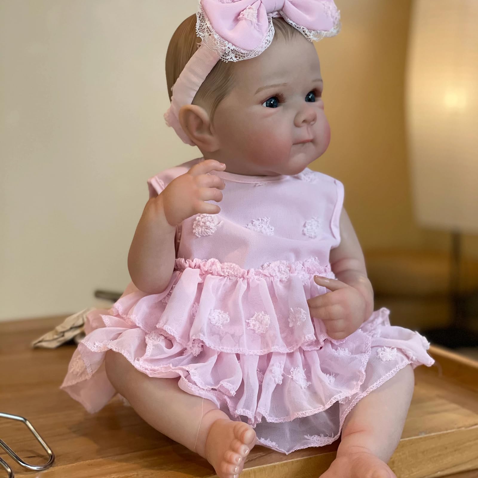 高品質　Bountiful Baby リボーンドール　実物大　新生児サイズ ドミニクちゃん Dominic by Bountiful baby 50cm 149536626