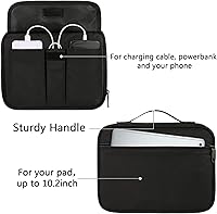 Vista 3 de MATEIN Electronics Organizer, Waterproof Travel Electronic Case, Portable Double Layer Cable Storage Bag for Camera Accessories, Cord, Charger
