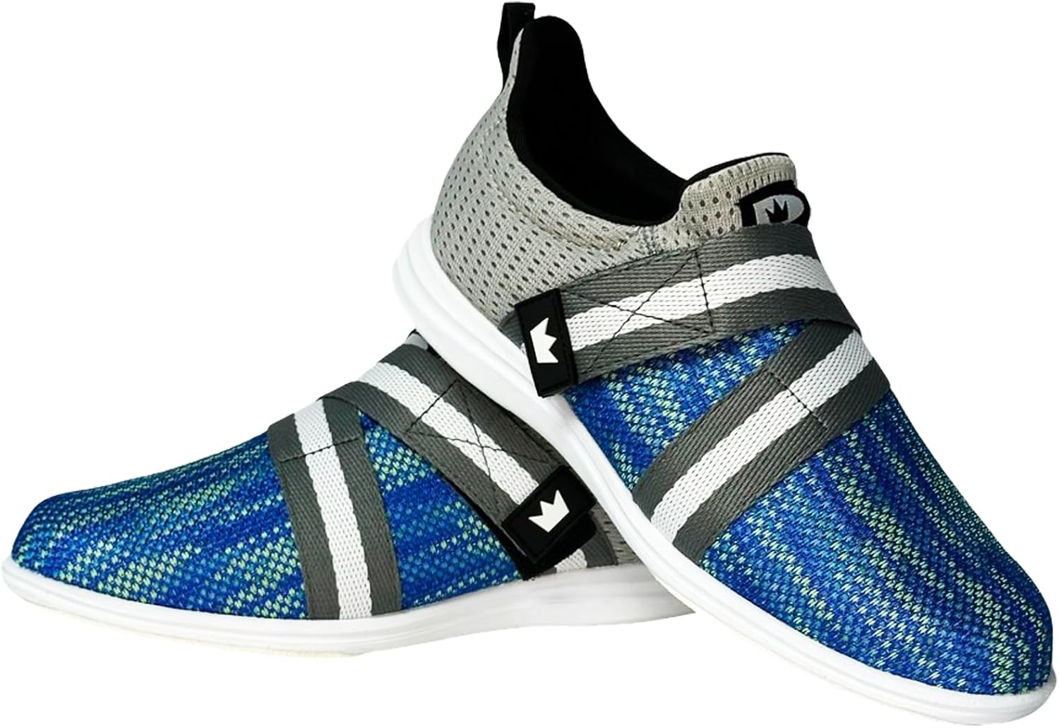 Brunswick Versa Womens Bowling Shoes - Blue/Silver