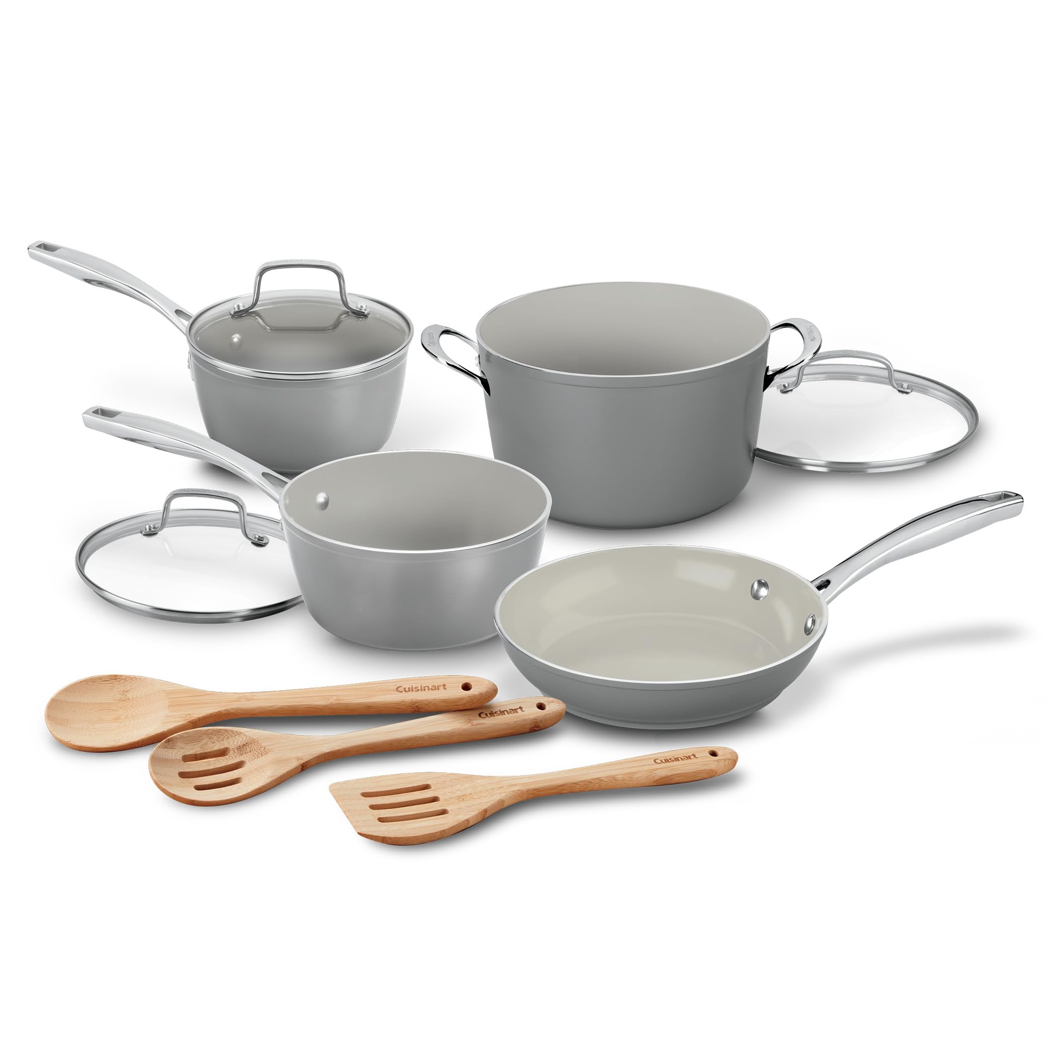Cuisinart GreenGourmet® Complete™ 10-Piece Pots and Pans Set, Non