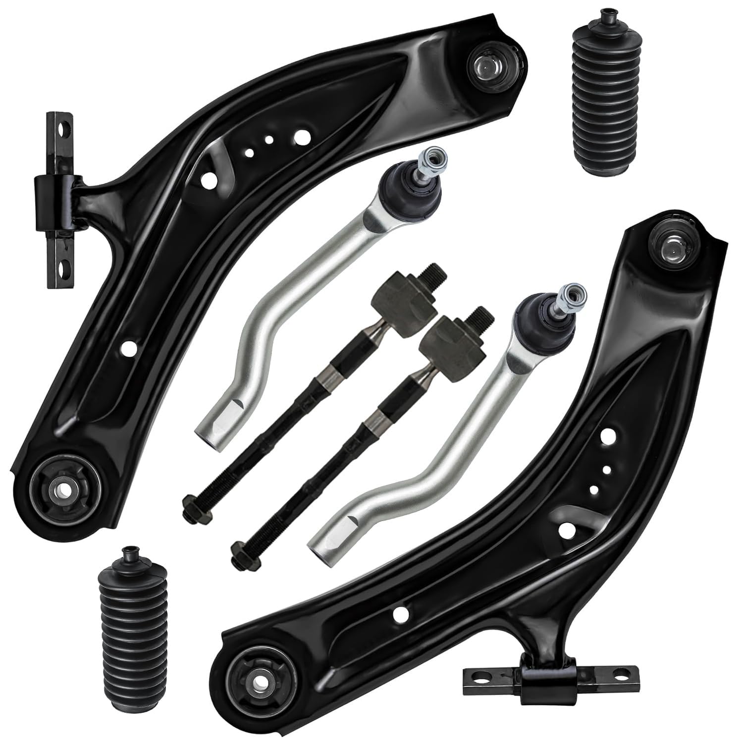 Detroit Axle - 8pc Front End Suspension Kit for 14-19 Nissan Rogue Sport