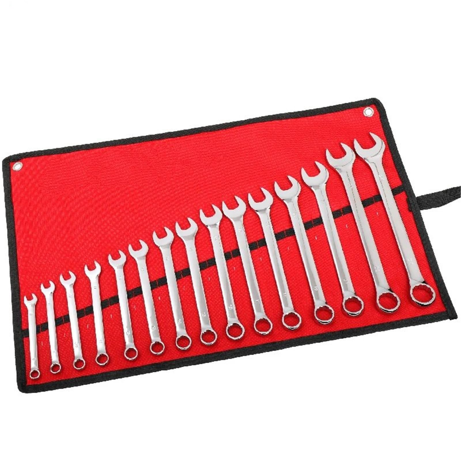 Telescopic Ratchet Zestaw kluczy płasko-oczkowych offsetowych podwójnego zastosowania Otwarty zestaw oczkowych typu Combo narzędzi ręcznych do naprawy w domu Klucze dynamometryczne(COM5396)