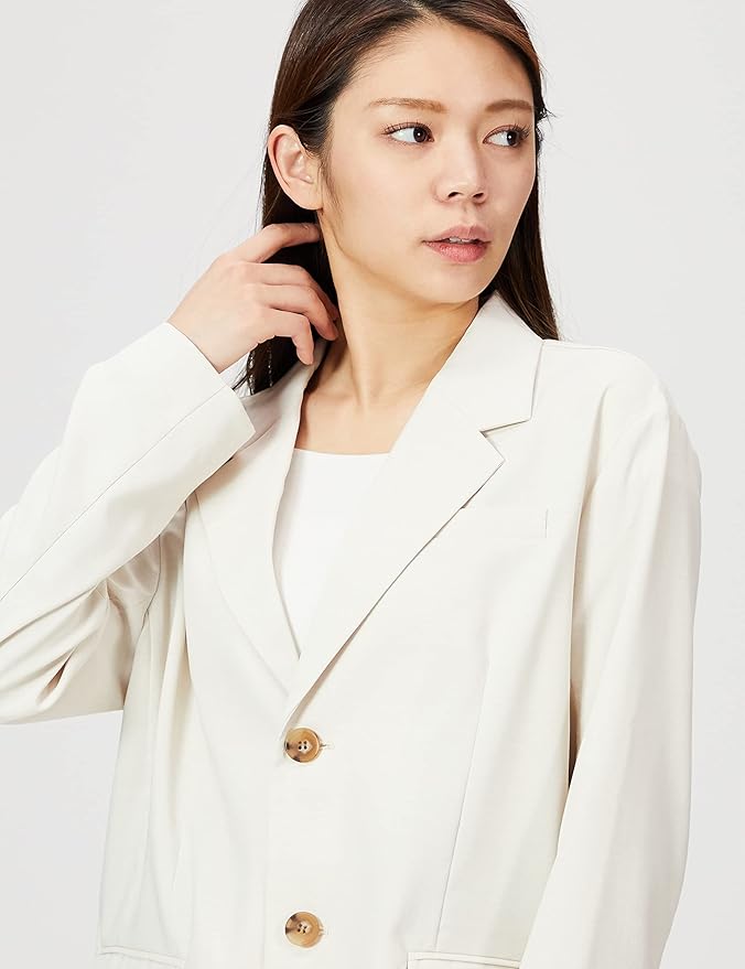 Amazon | [ミラオーウェン] 三つボタンシャツジェケット 09WFJ222081