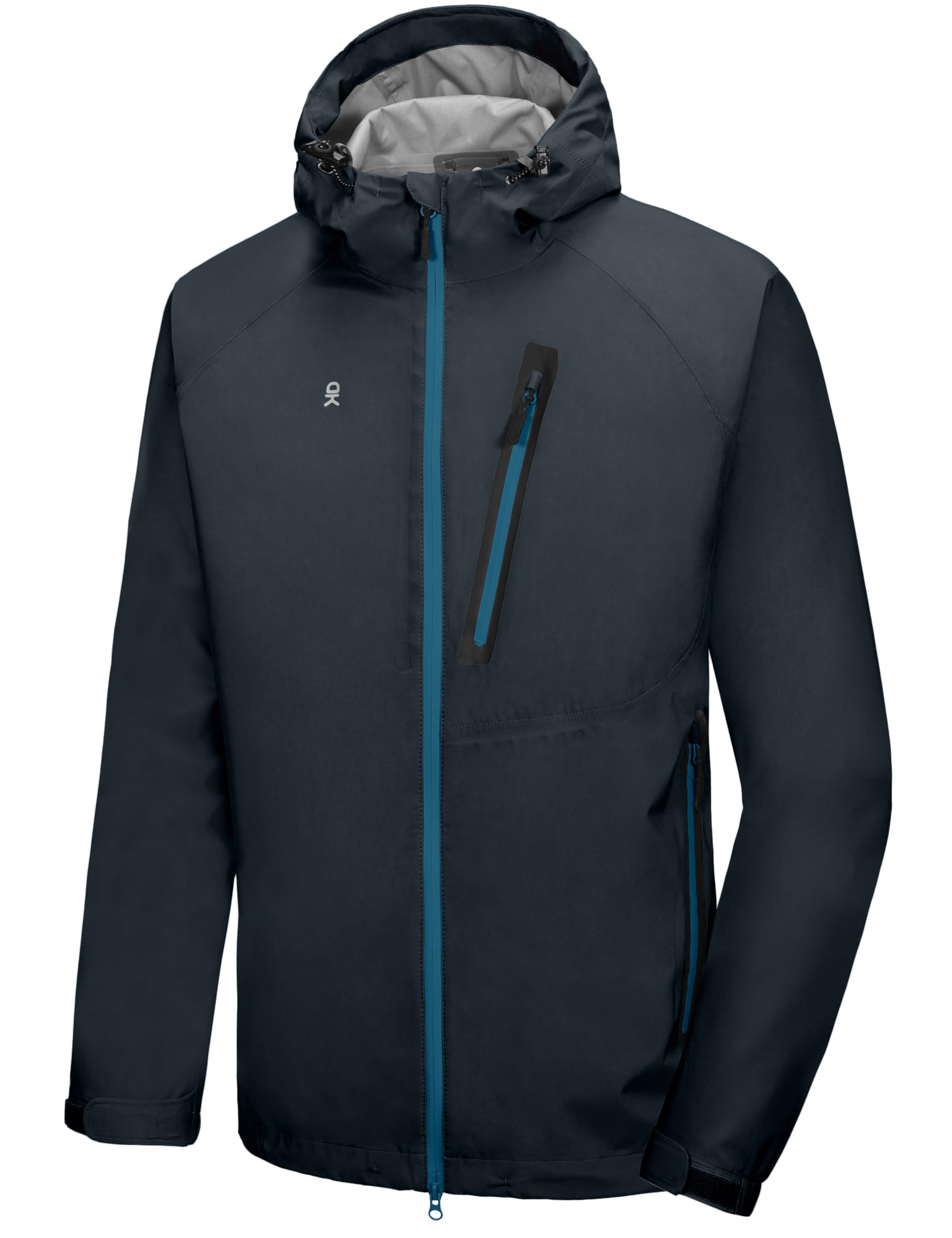 Little Donkey Andy Men's Waterproof Rain Jacket Outdoor Raincoat for Hiking