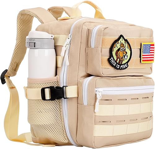 Mini mochila táctica militar de 9L para hombres y mujeres, mochila táctica militar pequeña para deportes, gimnasio, senderismo, viajes, camping