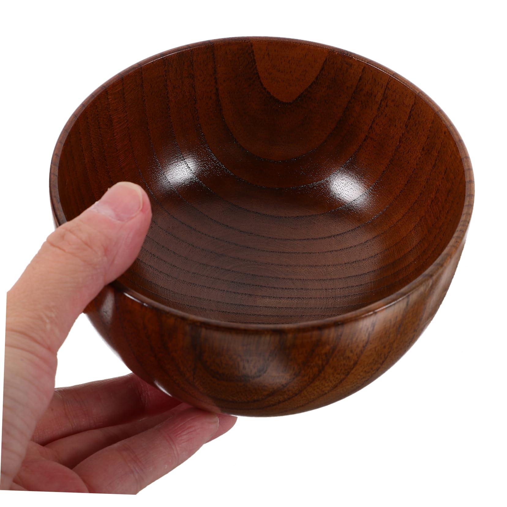 Amosfun 5 Piezas Bol De Madera Tazones Para La Cocina Tazón De Pan De Madera Ensaladera Tazón De Frutas Cuenco De Para Servir Cuencos De Tazón Para Servir Ensalada Bochas