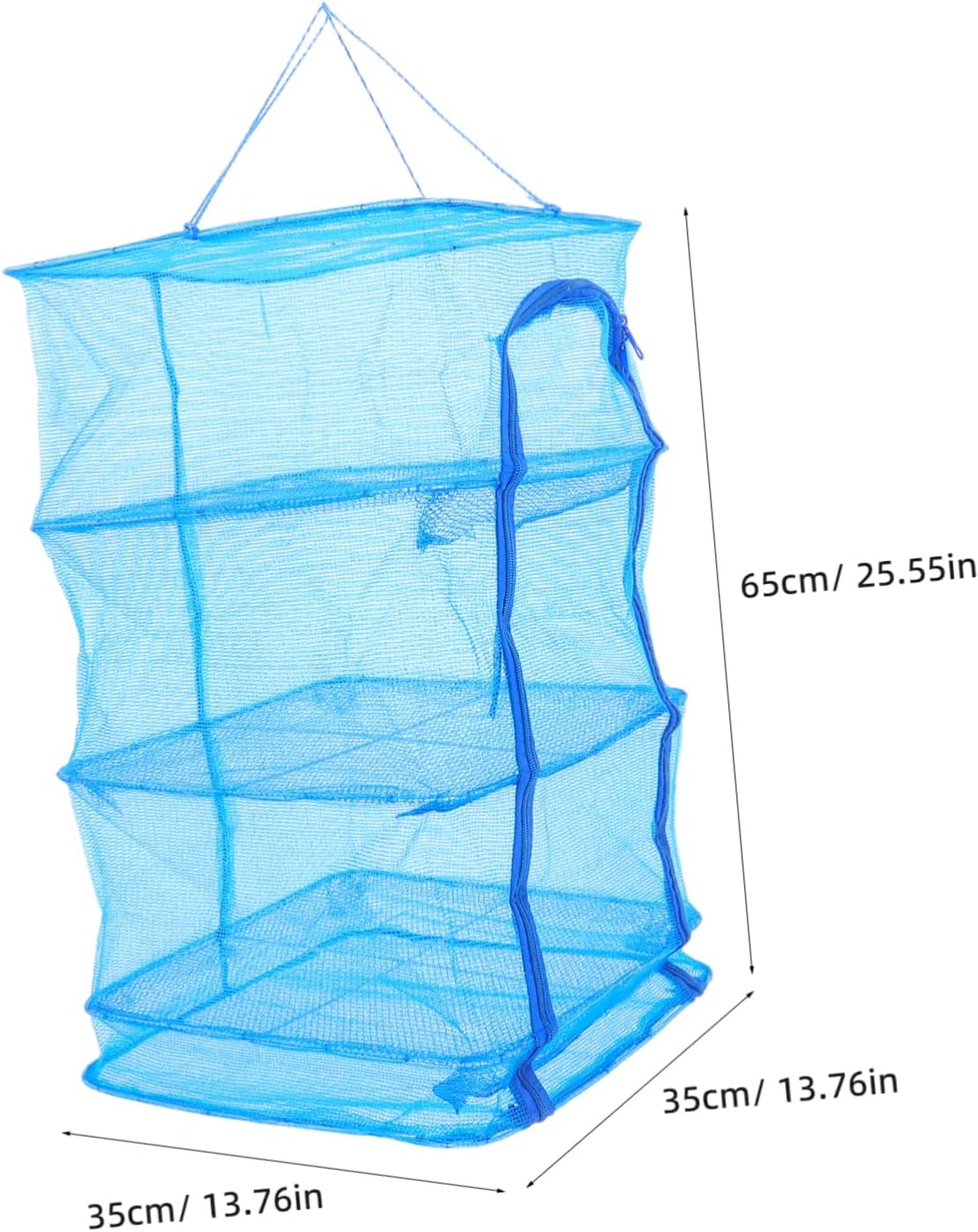 2pcs Heavy Duty Folding Drying Nets with Sturdy Cross Frame Hanging Vegetable and Fruit Drying Racks for Indoor Outdoor Use Foldable Mesh Storage Holders Prevent Wind Blow