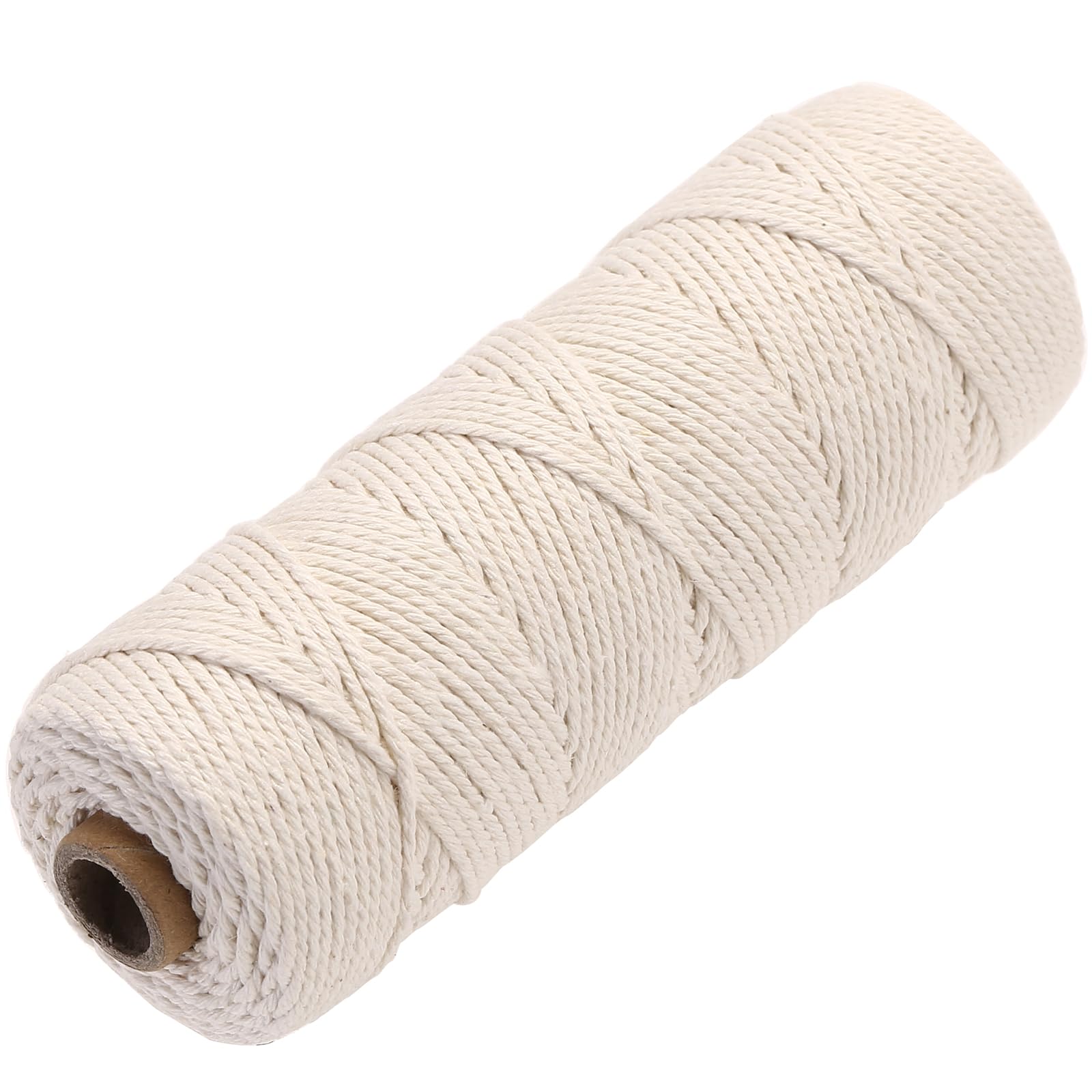 GOHOF Macrame Cord 2mm x 100m Premium Cotton Macrame Rope, 4 Strand ...