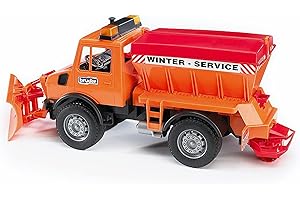 Bruder 02572 MB Unimog with Snow Plow