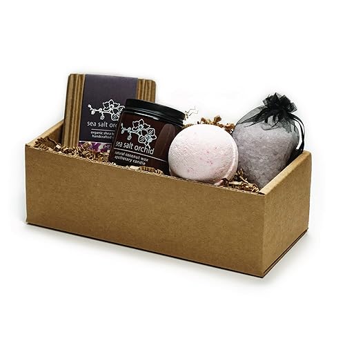 Miniatura 9 de Hemlock Park Colección Artesanal Spa  Vela de boticario, jabón de manteca de karité, bomba de baño, baño de sal mineral  Hecho a mano con