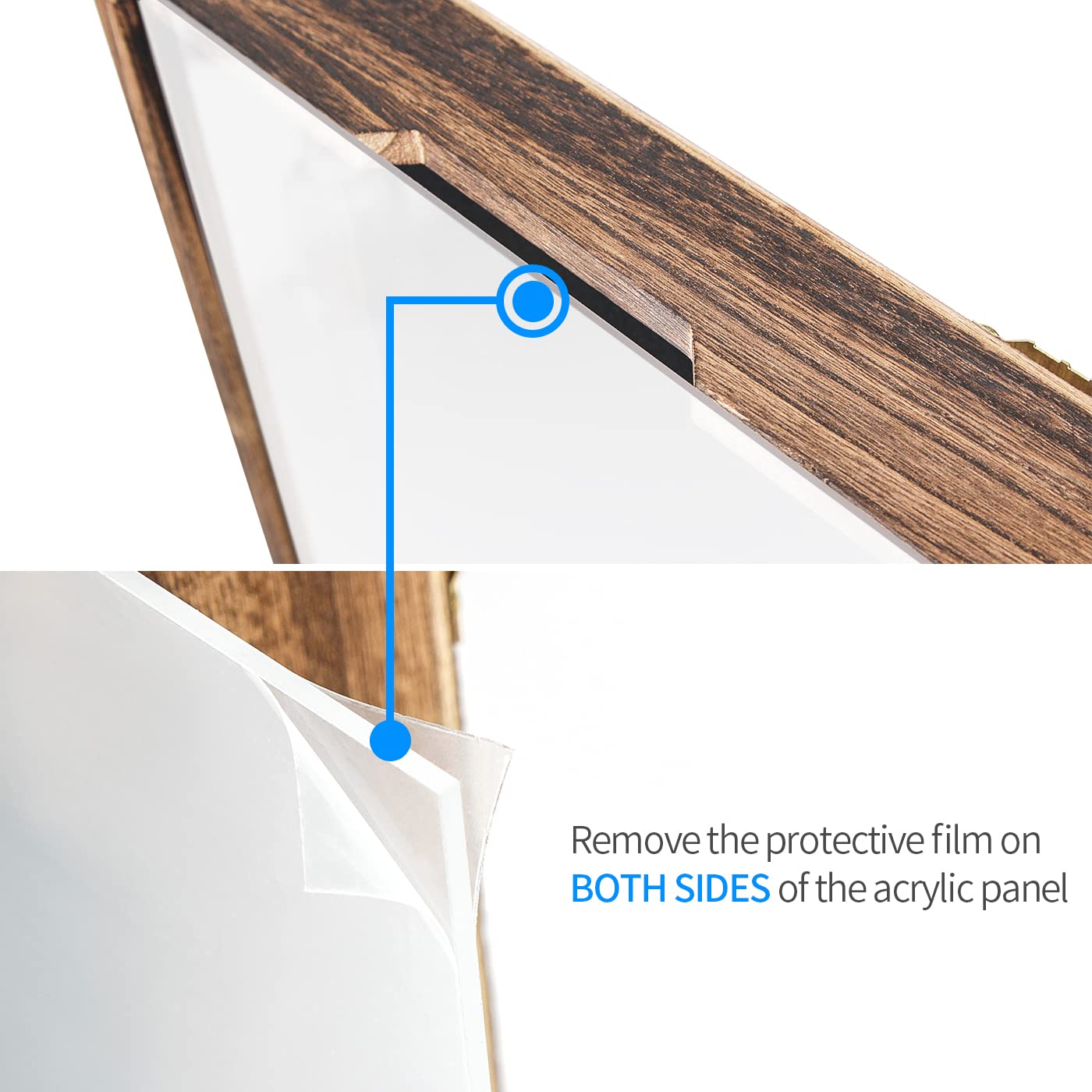 Amazon.co.jp: J JACKCUBE DESIGN 素朴な木製シャドーボックスケース