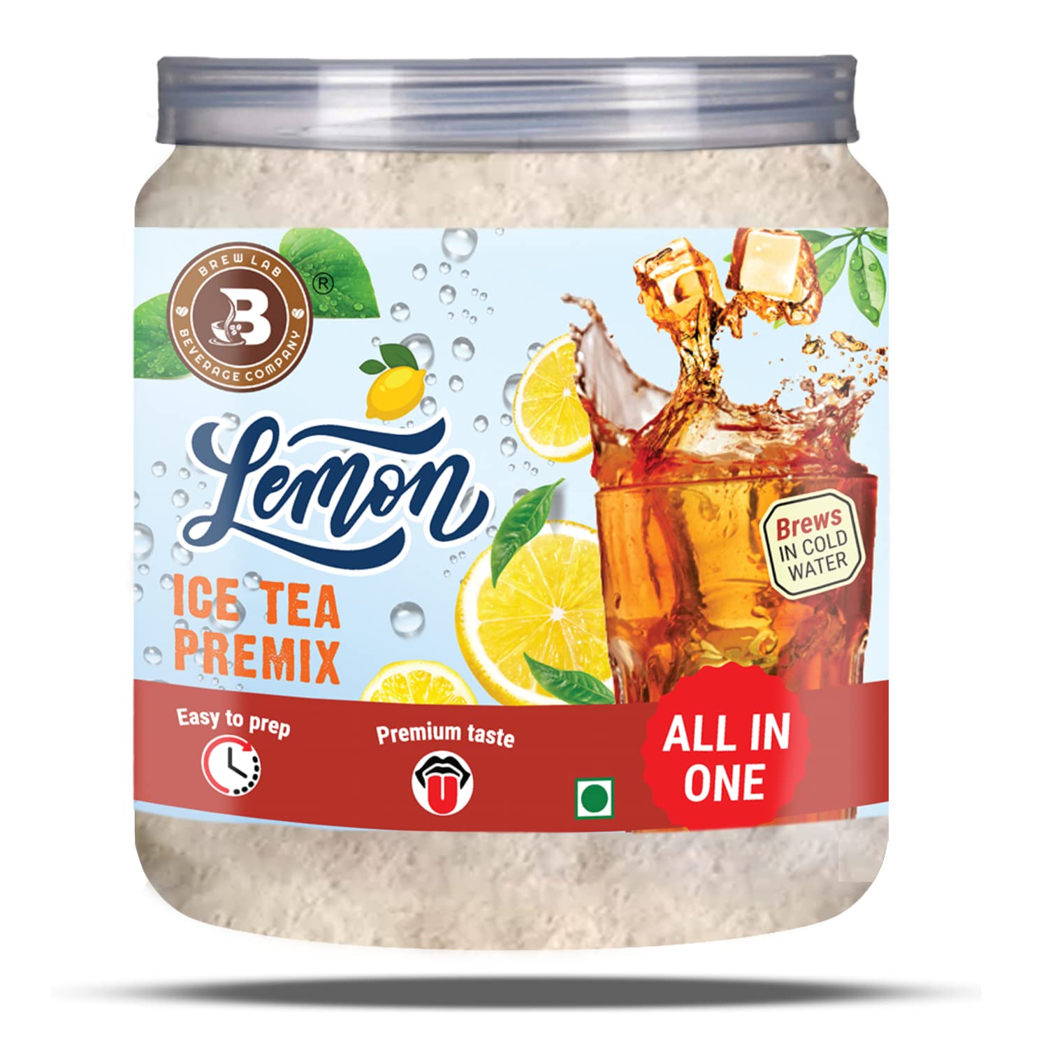 Buy Brew Lab Instant Lemon Iced Tea250Gm Iced Tea Ice Tea Premix